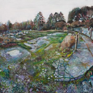 Old Dartington Nursery | oil painting by Noel Hefele