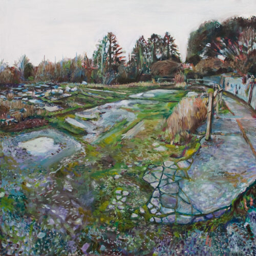 Old Dartington Nursery | oil painting by Noel Hefele