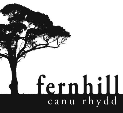 Cover design for Fernhill album Canu Rhydd, by Noel Hefele
