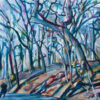 Painting of Prospect Park by Noel Hefele