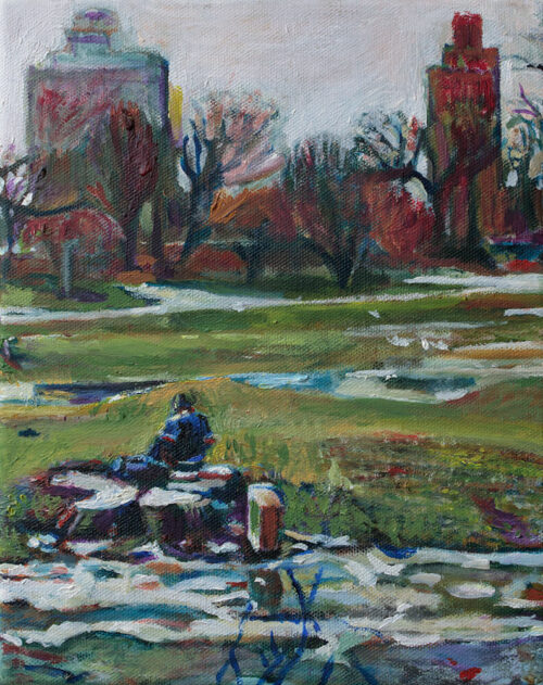 oil painting by noel hefele