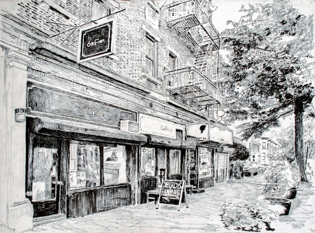 Fenimore One Drawing by Noel Hefele