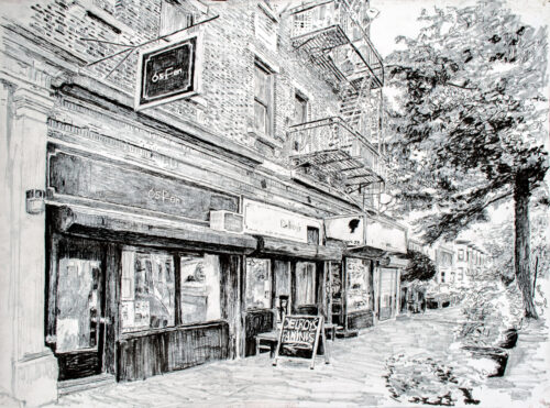 Fenimore One Drawing by Noel Hefele