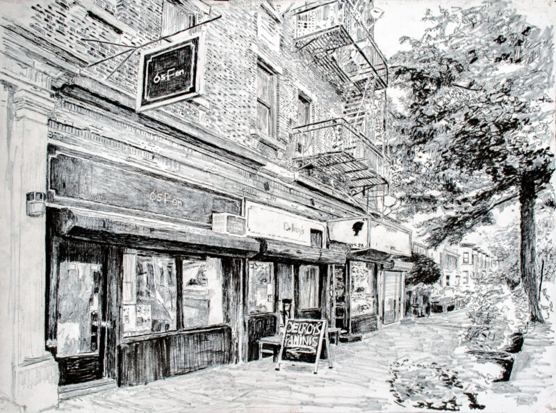 Fenimore One Drawing by Noel Hefele