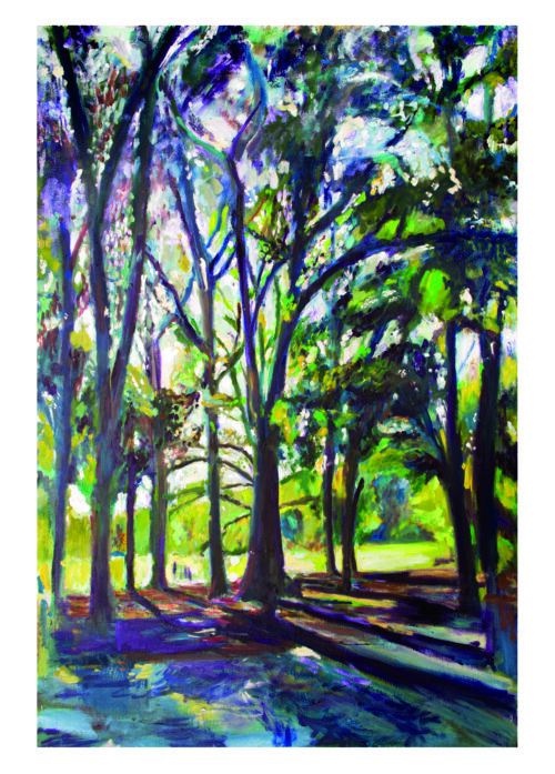 nethermead prospect park greeting card