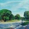 painting of Prospect Park by noel hefele