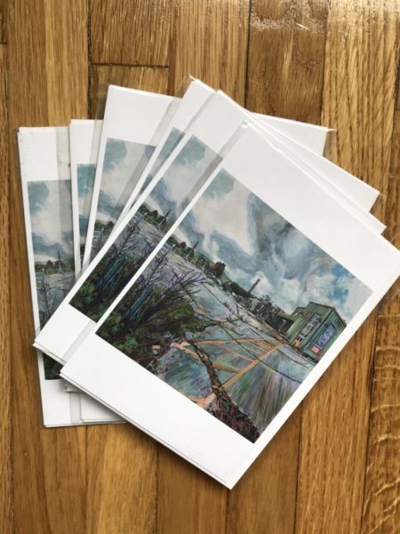 Greeting Cards of a painting by Noel hefele
