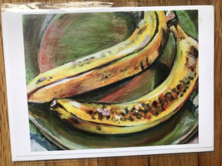 Banana greeting card