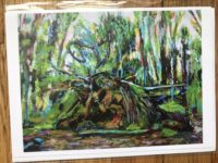 Prospect Park Fallen Tree Greeting Card