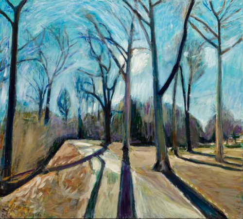 Oil Painting of Prospect Park Brooklyn by Noel Hefele