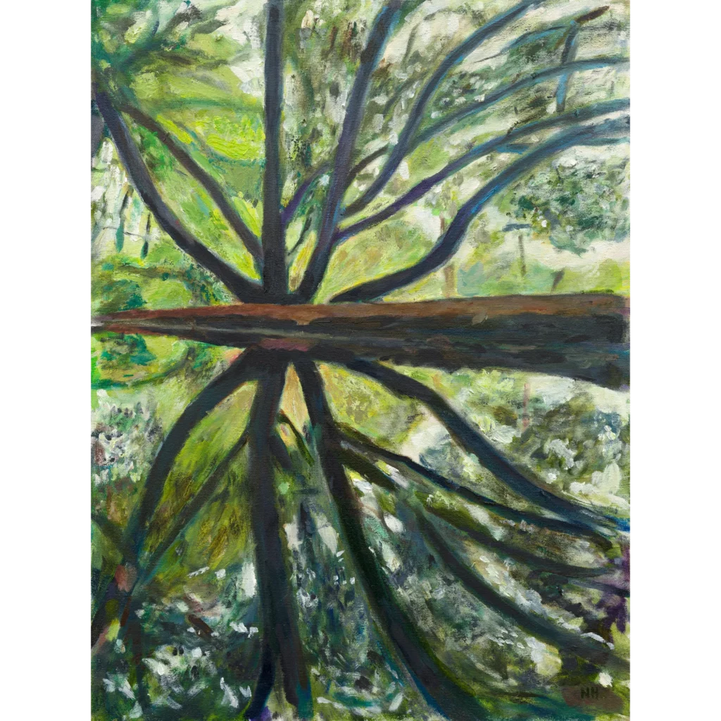 Oil painting by Noel hefele