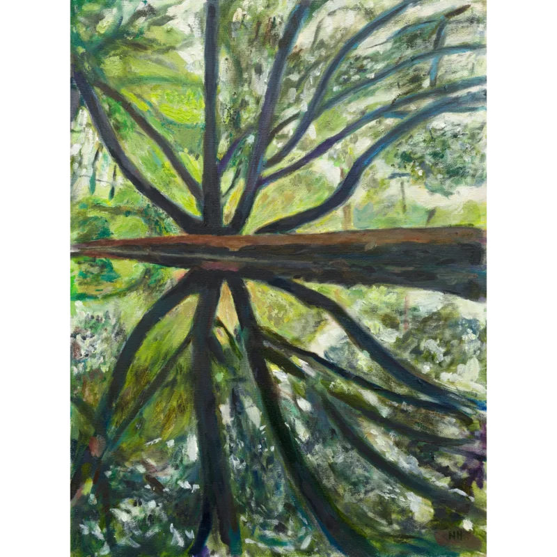 Oil painting by Noel hefele