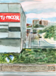 Watercolor of TJMAXX in the Bronx