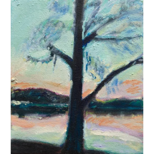 Evening at the Lake, Prospect Park, Brooklyn - Image 1