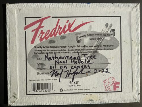 Oil Study of Nethermead in Prospect Park Brooklyn - Image 5