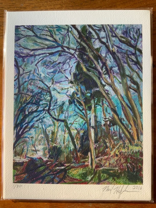 Prospect Park Oil Painting Giclee