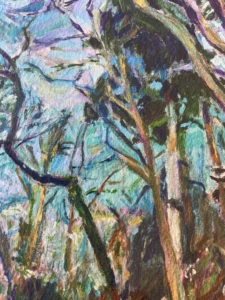 Prospect Park Oil Painting Giclee