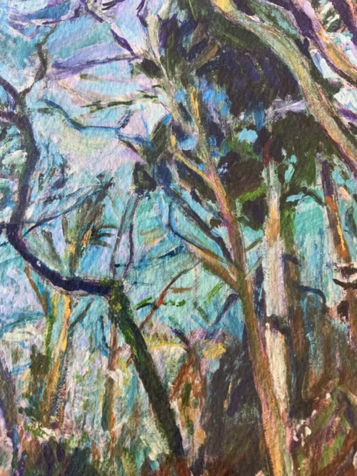 Prospect Park Oil Painting Giclee