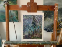 Prospect Park Oil Painting Giclee