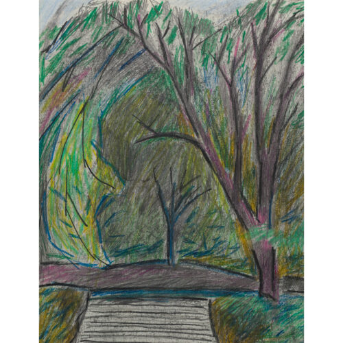 Purple Steps drawing