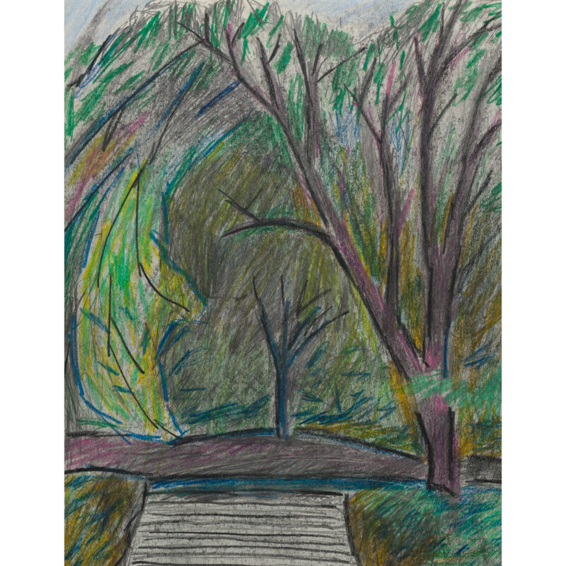 Purple Steps drawing