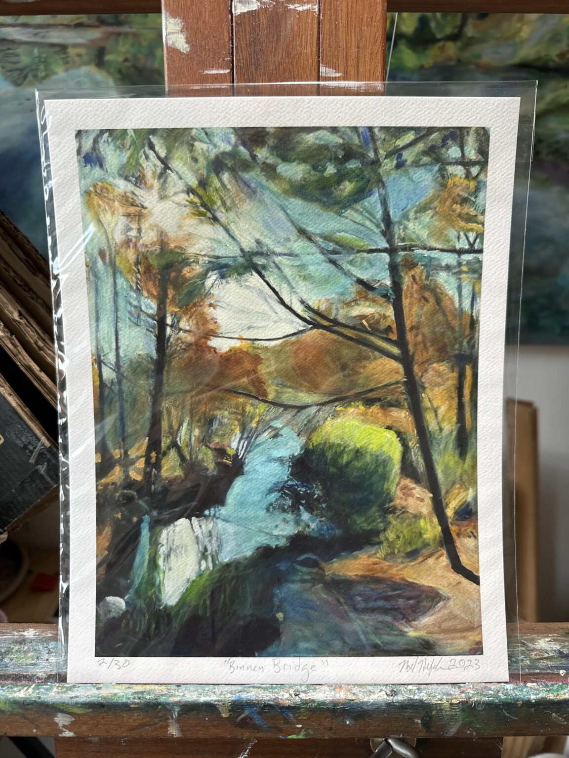 Binney Bridge Giclee Print on Canson Velin Museum Rag