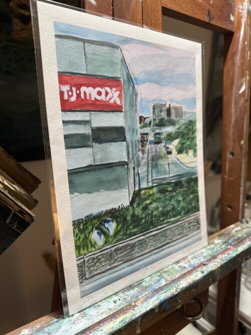 Daylighting Tibbetts Brook Project Giclee Print on Canson Aquarelle Paper